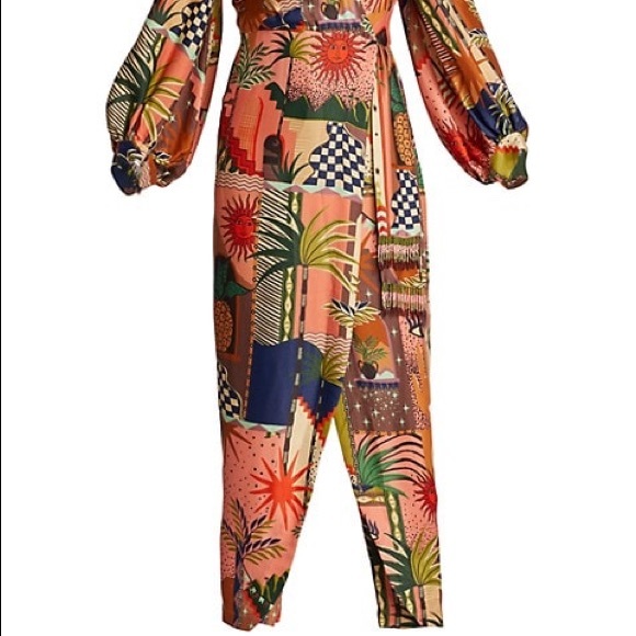 NWT Farm Rio Mystic City Wrap Jumper size large - Picture 6 of 16